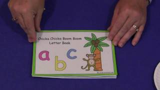 Chicka Chicka Boom Boom Letter Book [upl. by Lihcox]