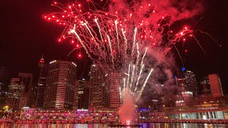 Sydney Darling Harbour Fireworks  February 16 2019 [upl. by Osei]