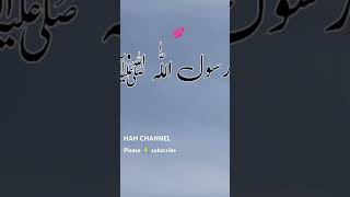 Mera koi NAHI Sahara ya Rasool Allah صلی اللہ علیہ وآلہ وسلم ❤️😭😭 [upl. by Mitran]