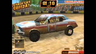 Miniclip Gameplay 1 crash Car Combat [upl. by Seuguh]