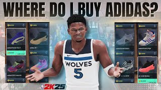 How to Buy Custom adidas Shoes in NBA 2K25 [upl. by Job]