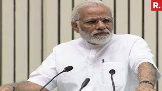 PM Modis Tribute To Mahatma Gandhi  Full Speech [upl. by Tedmund]