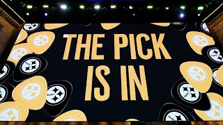 Steelers 2024 Mock Draft  Annual Walk The Mock Draft [upl. by Erodoeht]