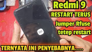 SERVIS HP REDMI 9 RESTART TERUS MENERUS [upl. by Nahtonoj203]