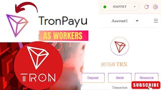 Create account on Tron payu website Tron payu website per account kaise banain 💯 [upl. by Pentheam]