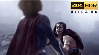 Supergirl vs Wonder Woman Fight Scene 2024 4K Ultra HD [upl. by Det]