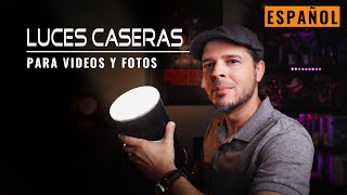 Cómo hacer Luces de Estudio caseras para tus videos  Cómo hacer un difusor de luz casero  ESPAÑOL [upl. by Nador701]