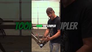 How I Centered the Tongue and Coupler on My Trailer diy smokerbuilder bbqtrailer [upl. by Gussy]