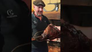 Cuissot de chevreuil à la broche 🦌🔥  Gueuleton shorts [upl. by Gilba]