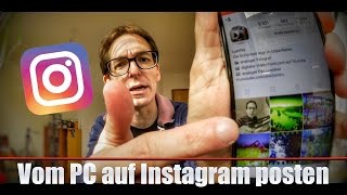 INSTAGRAM TUTORIAL  Fotos vom PC aus uploaden mit Gramblr I Lomtro [upl. by Azerila]