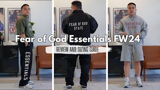 Fear of God Essentials FW24 Review and Sizing Guide [upl. by Anbul]