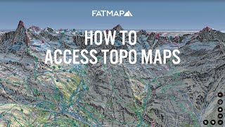 How to Access and Use 3D Topo Maps on the FATMAP Website [upl. by Amero437]