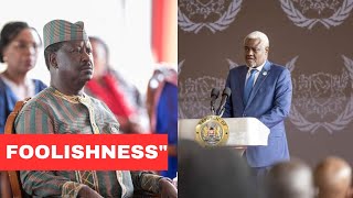 FOOLISHNESS AU CHAIR MOUSSA FAKI TELL RAILA AFTER QUITING AU RACE TO VIE FOR PRESIDENT IN 2027 [upl. by Elleinnod73]