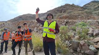 ROCK Science Ignimbrite Stratigraphy explained at Miocene Ignrimbrite A Gran Canaria [upl. by Kila72]