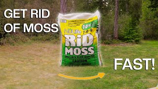 Get Rid Of Moss In ONE Week Renew Your Yard FAST NuLife Rid Moss Review [upl. by Marsiella]