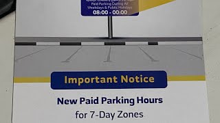 ഷാർജയിൽ പാർക്ക് ചെയ്യുന്നവരുടെ ശ്രദ്ധക്ക് New Parking rule in Sharjah [upl. by Loring]