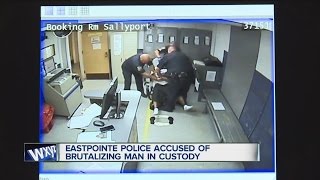 Eastpointe police accused of brutalizing man in custody [upl. by Gradey]