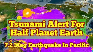 Volcano Eruption amp Earthquake In Kamchatka Peninsula Russia 72 Mag Shiveluch Ash Eruption [upl. by Amihc]