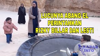 LUCUNYA ABANG EL PERINTAHKAN RIZKY BILLAR DAN LESTI [upl. by Ginnie]