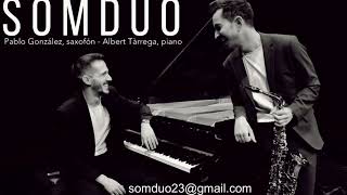 SomDuo  nothing else matters Metálica cover piano y saxo [upl. by Jephum935]