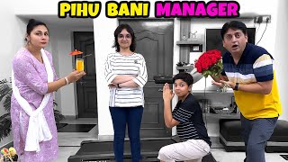 PIHU BANI MANAGER  Ghar ka Election  Part 3  Daily Family Vlog  Aayu and Pihu Show [upl. by Eveineg782]