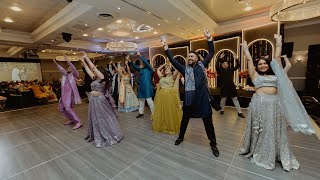 Bridal Party Entrance  Wedding Bollywood Dance  Aira Gaira  Thumkeshwari  Dhoom Again Sangeet [upl. by Yslek]