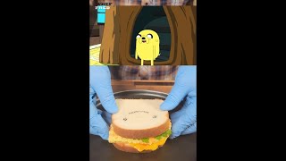 Breakfast Battle BMO Sentient Sandwich vs Together Breakfast🤤 breakfast eggs waffles sandwich [upl. by Shermy]