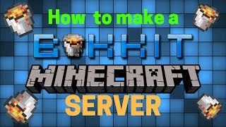 1112 How to make a MineCraft Bukkit Server [upl. by Aliac]