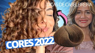 MORENA ILUMINADA PARA 2022 MISTURAS DE TINTAS TENDÊNCIA DE CABELO 2022 e Cobrir Branco [upl. by Suoivatram490]