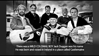 The Irish Rovers Wild Colonial Boy w Lyrics [upl. by Kcireddor185]