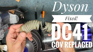 Vacuum repair man shows how to replace a Dyson change over hose for the DC41 DC65 UP13 [upl. by Atsiuqal]