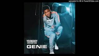 Youngboy Never Broke Again  Genie Instrumental [upl. by Herwin]