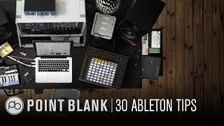 Ableton Live 9 Tutorial 30 QuickFire Tips [upl. by Ahtekahs203]