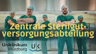 SterilgutAufbereitung am Uniklinikum Würzburg [upl. by Tirza824]