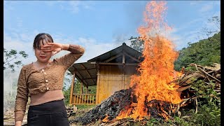 How I made a wooden kitchen in December 2023 Vietnamese rural girl [upl. by Euell]