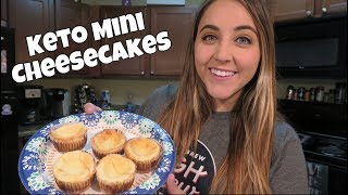 Keto Friendly Mini Cheesecakes  Quick amp Easy Keto Dessert [upl. by Lemrej]