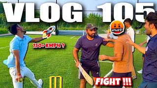 CRICKET CARDIO Bowling Spin or Fast🔥 Fight in Box Cricket🤬 Tennis Ball Match Vlog [upl. by Clywd]