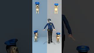 Which side do you choose Which police dog is realshorts [upl. by Anaik]