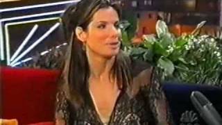 Sandra Bullock on Leno  28 Days part1 [upl. by Nrubua]