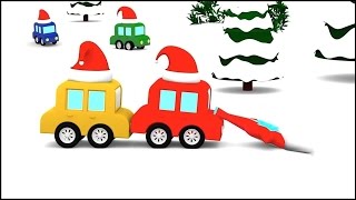 Cartoon Cars  SNOW DIVING  Christmas Cartoons for Children  Videos for Kids  Cartoons for Kids [upl. by Atiuqihs897]