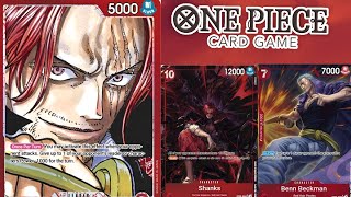 Shanks The Red Control Deck OP09 TCG Deck Guide [upl. by Sad]