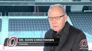 Baxter Arena Opening Night Chancellor John Christensen Feature [upl. by Longtin]