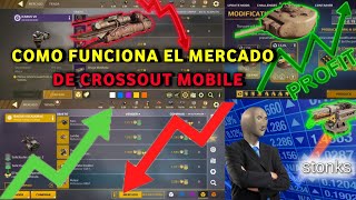 como funciona el mercado en crossout mobile [upl. by Henigman]