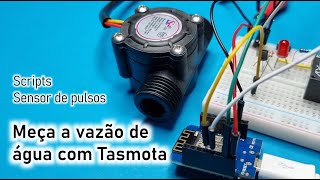 Video 19  TASMOTA  Medindo vazão com sensor de fluxo [upl. by Ludlew795]