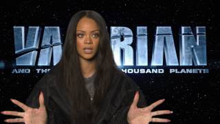 Meet Bubble Rihanna Talks Valerian [upl. by Derk]