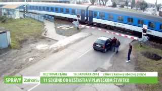 11 sekúnd od nešťastia v Plaveckom Štvrtku 16 januára 2014 [upl. by Zurek682]