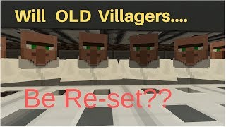 Minecraft 114 Will OLD Villagers Reset when you update [upl. by Ajaj]