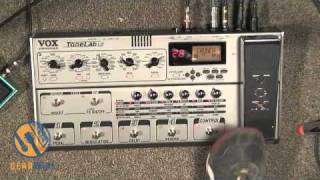 VOX ToneLab LE Multieffects Pedal Demonstration Part One [upl. by Isidore]