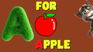 ABC Alphabet Song  A for apple Phonics Song  ABCD Alphabet Rhymes for Nursery Kids  KK Education [upl. by Donohue]