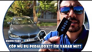 KURU GÜRÜLTÜ DTE PEDALBOX BMW Montaj  Test [upl. by Airlia]